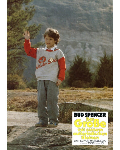 Grosse mit seinem ausserirdischen Kleinen, der (Bud Spencer) 20 Aushangfotos