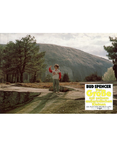 Grosse mit seinem ausserirdischen Kleinen, der (Bud Spencer) 20 Aushangfotos