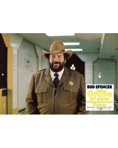 Grosse mit seinem ausserirdischen Kleinen, der (Bud Spencer) 20 Aushangfotos