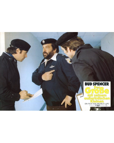 Grosse mit seinem ausserirdischen Kleinen, der (Bud Spencer) 20 Aushangfotos