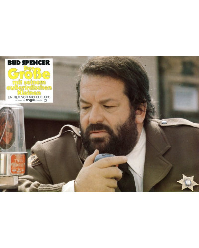 Grosse mit seinem ausserirdischen Kleinen, der (Bud Spencer) 20 Aushangfotos