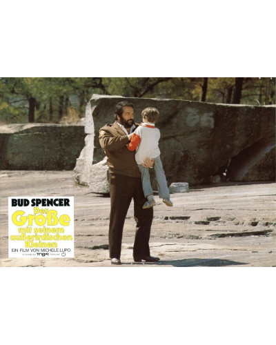 Grosse mit seinem ausserirdischen Kleinen, der (Bud Spencer) 20 Aushangfotos