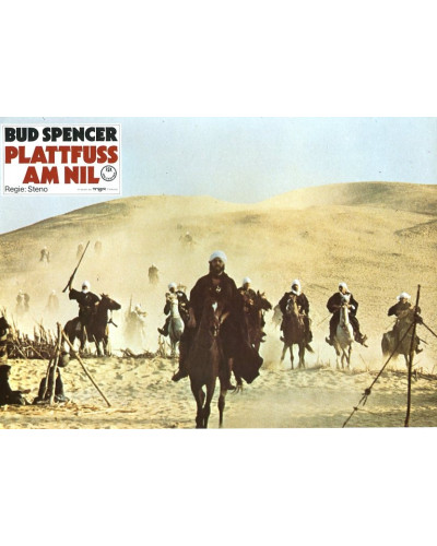 Plattfuss am Nil (Bud Spencer) 24 Aushangfotos