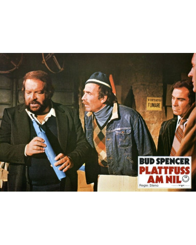 Plattfuss am Nil (Bud Spencer) 24 Aushangfotos