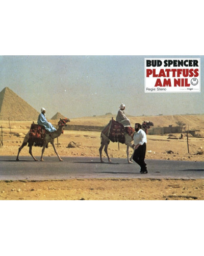 Plattfuss am Nil (Bud Spencer) 24 Aushangfotos