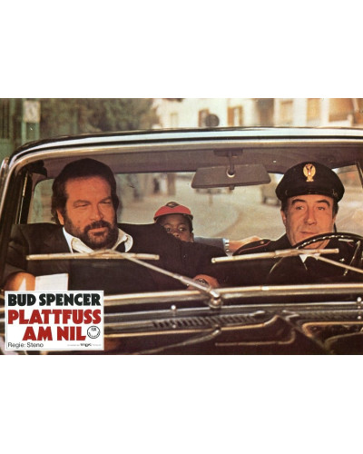 Plattfuss am Nil (Bud Spencer) 24 Aushangfotos