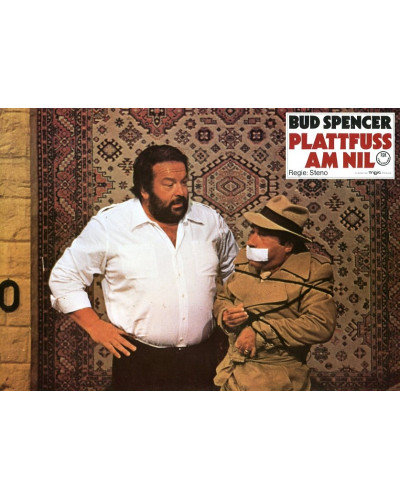 Plattfuss am Nil (Bud Spencer) 24 Aushangfotos