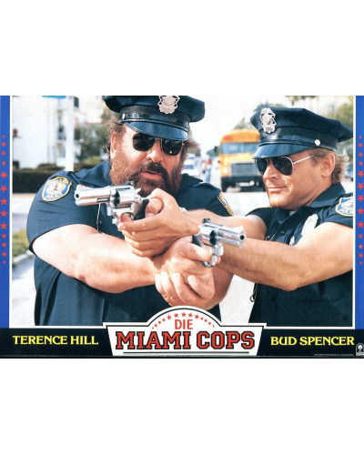 Miami Cops, die (Bud Spencer, Terence Hill) Fotobogen (8 Aushangfotos)