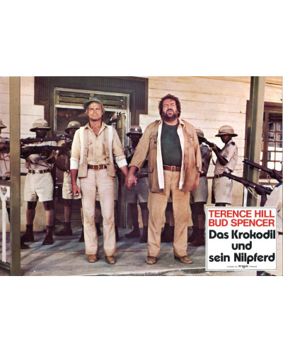 I'm for the Hippopotamus (Bud Spencer, Terence Hill) 24 Lobby Cards