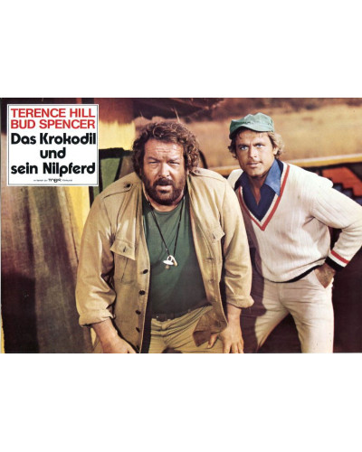 I'm for the Hippopotamus (Bud Spencer, Terence Hill) 24 Lobby Cards
