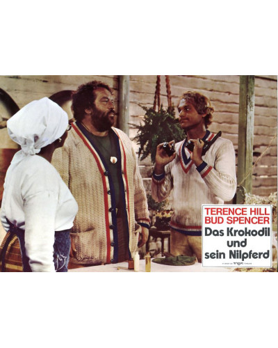 I'm for the Hippopotamus (Bud Spencer, Terence Hill) 24 Lobby Cards