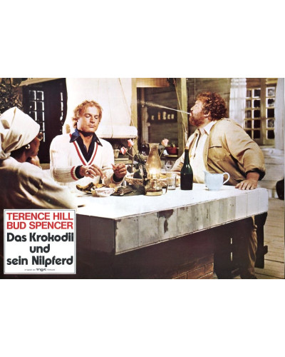 I'm for the Hippopotamus (Bud Spencer, Terence Hill) 24 Lobby Cards