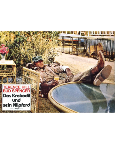 I'm for the Hippopotamus (Bud Spencer, Terence Hill) 24 Lobby Cards