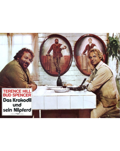 I'm for the Hippopotamus (Bud Spencer, Terence Hill) 24 Lobby Cards