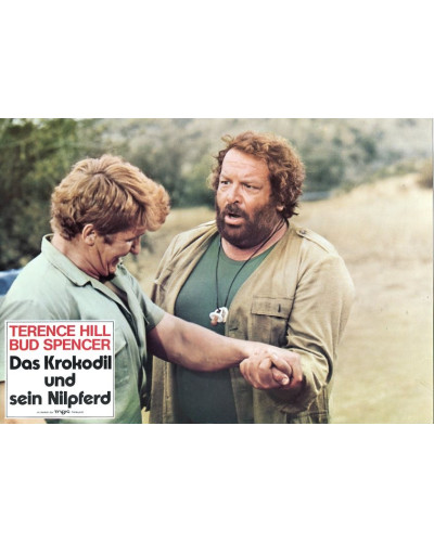 I'm for the Hippopotamus (Bud Spencer, Terence Hill) 24 Lobby Cards