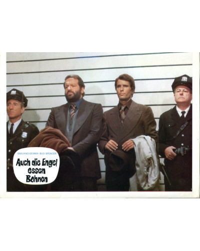 Auch die Engel essen Bohnen (Bud Spencer) 15 Aushangfotos + 4 Texttafeln