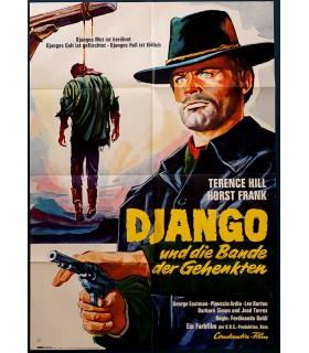 Django und die Bande der Gehenkten (Terence Hill) Filmplakat A1