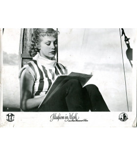 Illusion in a Minor Key (Hildegard Knef) original lobby card from 1952