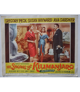 Schnee am Kilimanscharo (Hildegard Knef) US Lobby Card von 1952