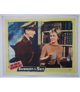 Subway in the Sky (Hildegard Knef) US Lobby Card von 1959