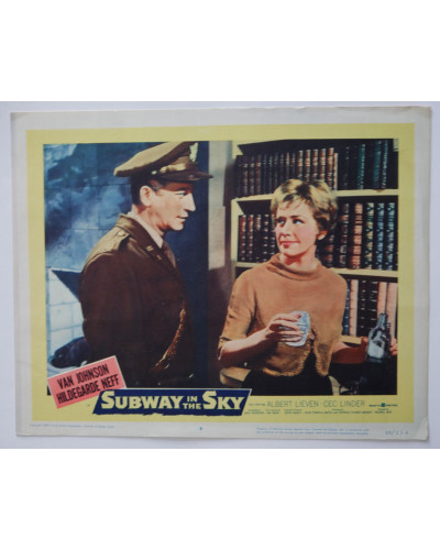 Subway in the Sky (Hildegard Knef) US Lobby Card von 1959