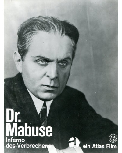 Dr. Mabuse (Fritz Lang) Aushangfoto