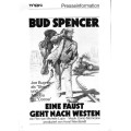 Eine Faust geht nach Westen (Bud Spencer) Presseheft + 5 Pressefotos