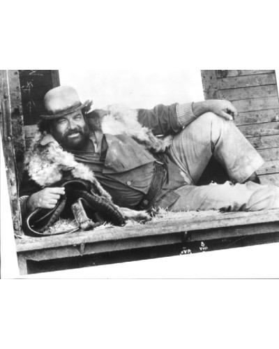 Eine Faust geht nach Westen (Bud Spencer) Presseheft + 5 Pressefotos